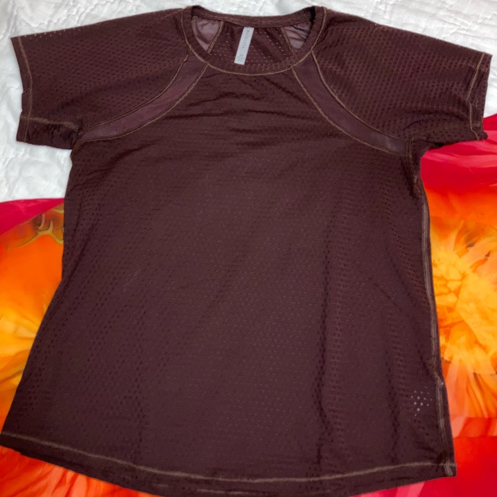 ATHLETA mesh t shirt